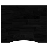 Vidaxl bureaublad rechthoekig 100x80x2,5 cm eikenhout donkerbruin