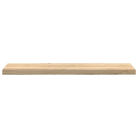 Parapety Vidaxx 2 szt. Nieobrobione, 110x30x2 cm z litego dębu