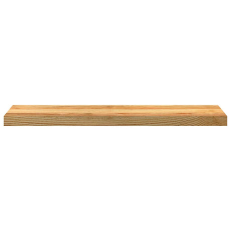 Parapety Vidaxx 2 szt. 90x20x2 cm z litego dębu jasnobrązowego