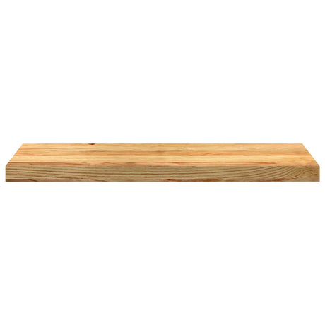 Parapety Vidaxx 2 szt. 80x25x2 cm lity dąb jasny brąz