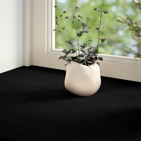 Parapety Vidaxx 2 szt. 80x15x2 cm lity dąb ciemny brąz