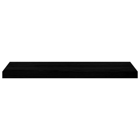 Vidaxl Vensterbanken 2 st. 80x25x2 cm masyw eikenhout donkerbruin