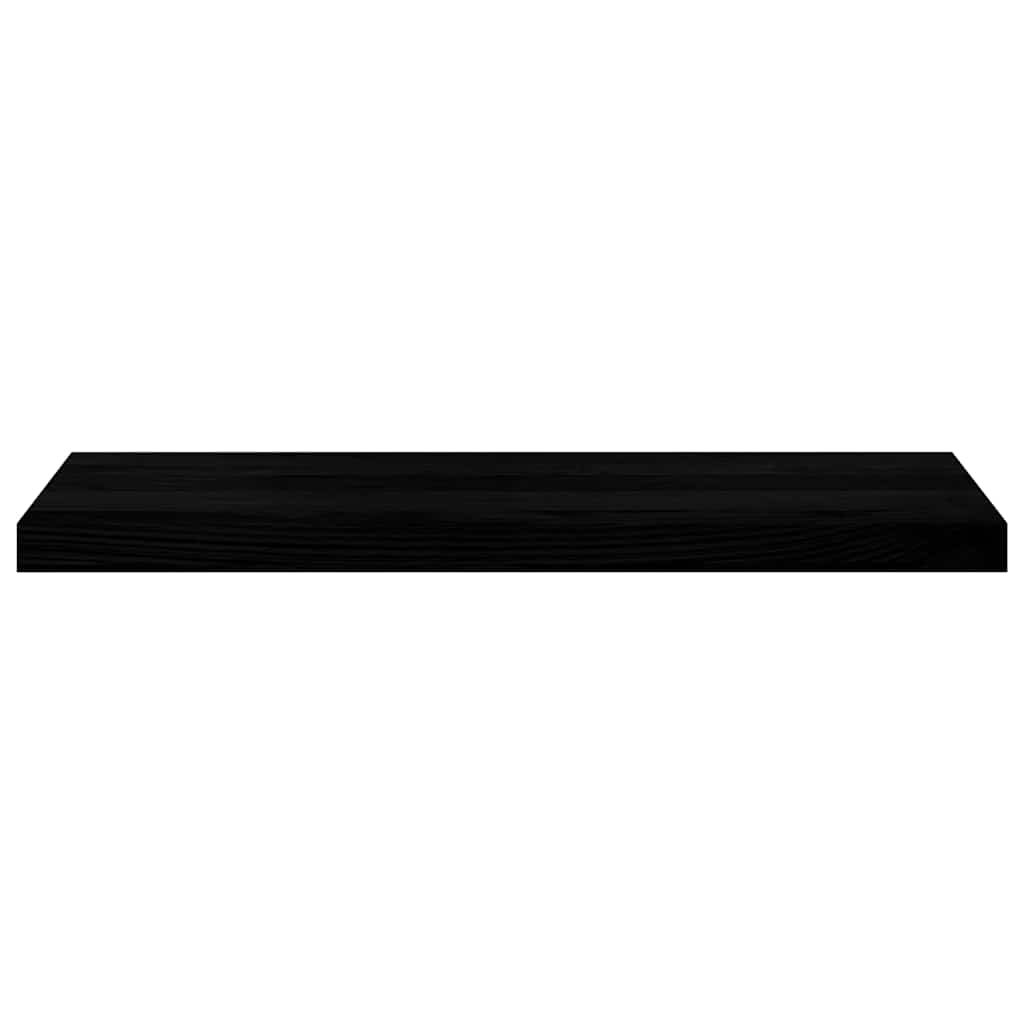 Parapety Vidaxx 2 szt. 80x30x2 cm dąb lity ciemny brąz