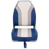 Vidaxl bootstoelen inklapbaar 2 st met hoge rugleuning