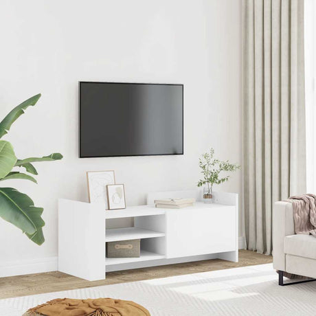Vidaxl tv-meubel 100x35x40 cm bewerkt hout wit