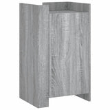 Vidaxl dressoir 45x35x75 cm bewerkt hout grijs sonoma eikenkleurig