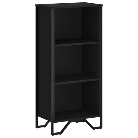Vidaxl boekenkast 50x31x106 cm bewerkt hout zwart
