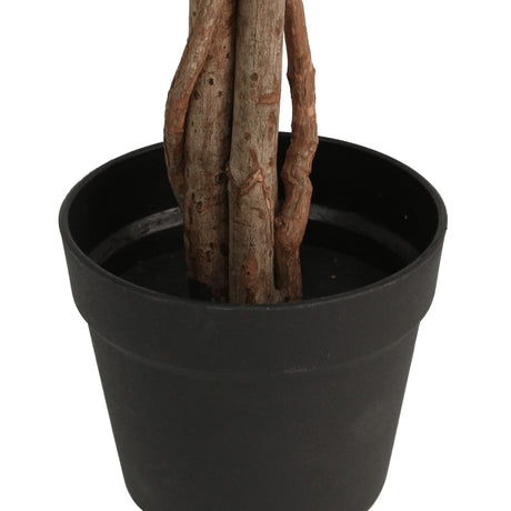 Sztuczne drzewo cytrynowe Vidaxl z 3 pniami, 85 cm, polipropylen, zielone