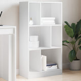 Vidaxl boekenkast 57x28,5x107,5 cm bewerkt hout wit