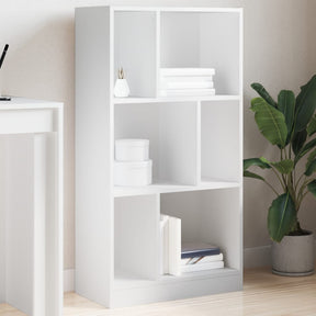 Vidaxl boekenkast 57x28,5x107,5 cm bewerkt hout wit