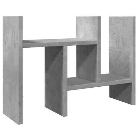 Organizer na biurko Vidaxx 34,5x15,5x35,5 cm drewno konstrukcyjne, beton, szary