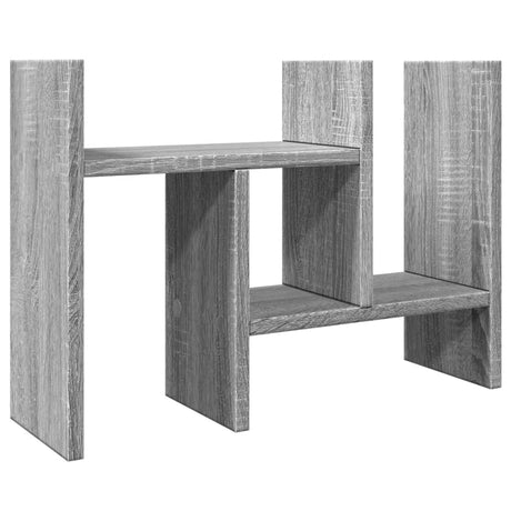 Organizer na biurko Vidaxxl 34,5x15,5x35,5 cm drewno konstrukcyjne szary sonoma