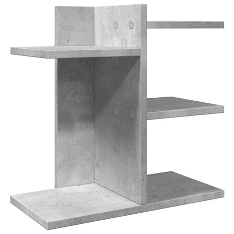 Organizer na biurko Vidaxx 42x21,5x42 cm z drewna konstrukcyjnego, betonu, szary