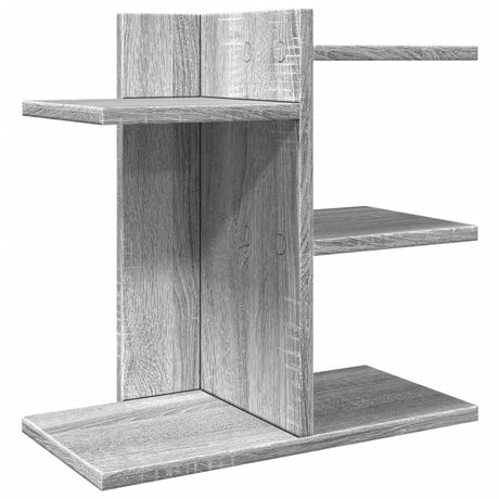 Organizer na biurko Vidaxx 42x21,5x42 cm z drewna konstrukcyjnego, szary dąb sonoma