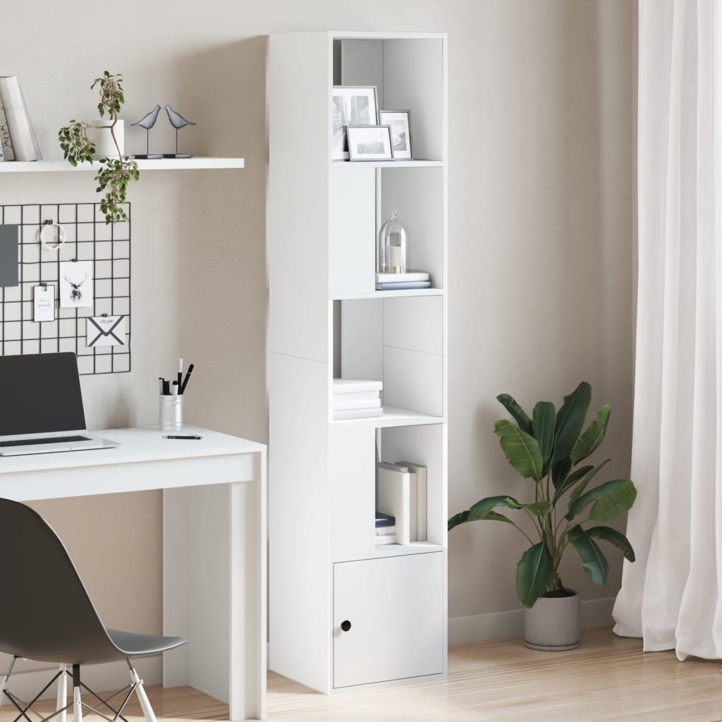 Vidaxl boekenkast 40x36x189 cm bewerkt hout wit