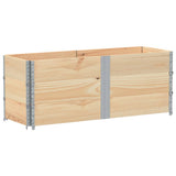 VidaXL Donica 150x50 cm z litego drewna sosnowego