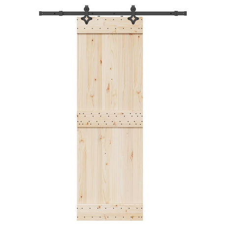 Pudełko Vidaxxl z częściami do drzwi przesuwnych 152,5 cm stal czarna