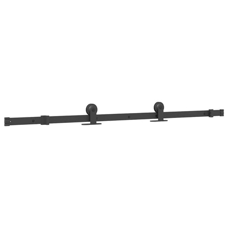 Pudełko Vidaxxl z częściami do drzwi przesuwnych 152,5 cm stal czarna