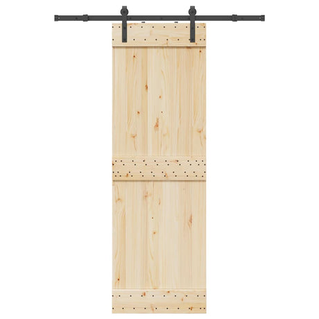 Pudełko Vidaxxl z częściami do drzwi przesuwnych 152,5 cm stal czarna