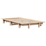 Vidaxl bedframe zonder matras massief grenenhout 75x190 cm