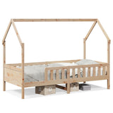 Vidaxl bedhuis massief grenenhout 80x200 cm