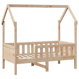 Vidaxl bedhuis massief grenenhout 80x160 cm