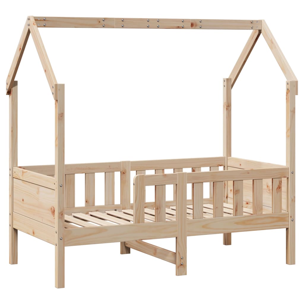 Vidaxl bedhuis massief grenenhout 70x140 cm