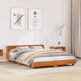 Vidaxl bedframe zonder matras massief grenenhout wasbruin 150x200 cm