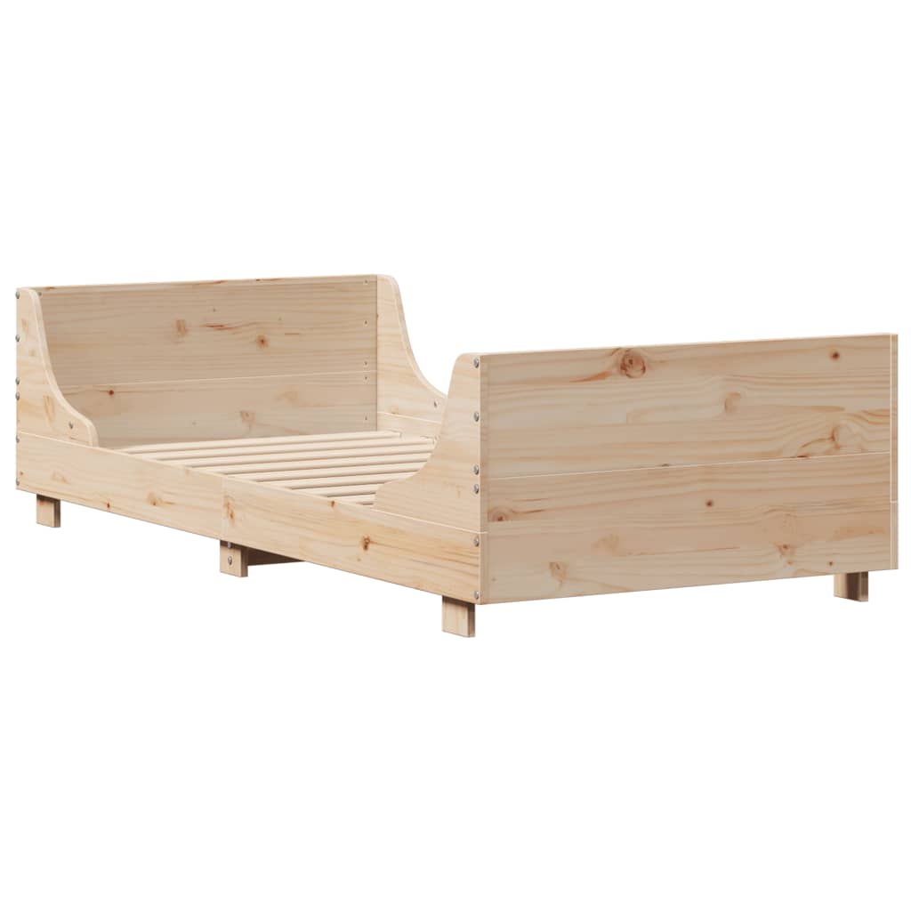 Vidaxl bedframe zonder matras massief grenenhout 90x200 cm