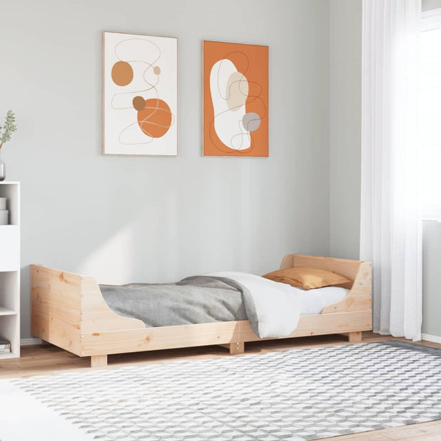 Vidaxl bedframe zonder matras massief grenenhout 75x190 cm