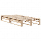 Vidaxl bedframe zonder matras massief grenenhout 90x200 cm