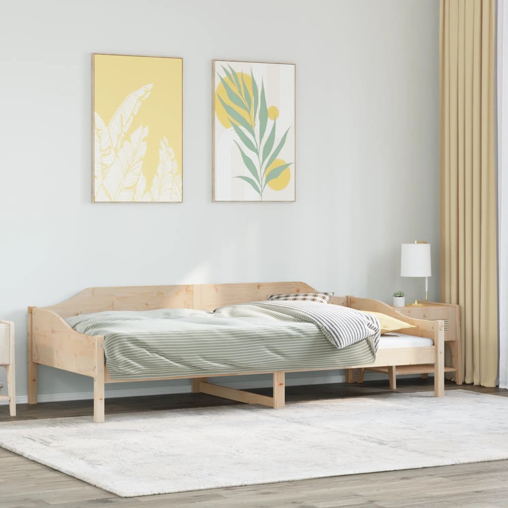 Vidaxl bedframe zonder matras massief grenenhout 90x200 cm