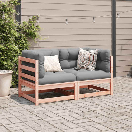 Vidaxl 2-delige loungeset massief douglas vurenhout