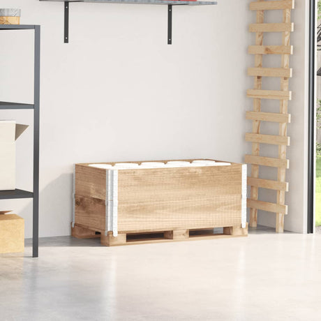 Nadstawki paletowe Vidaxx 2 szt. 100x50 cm z litego drewna sosnowego