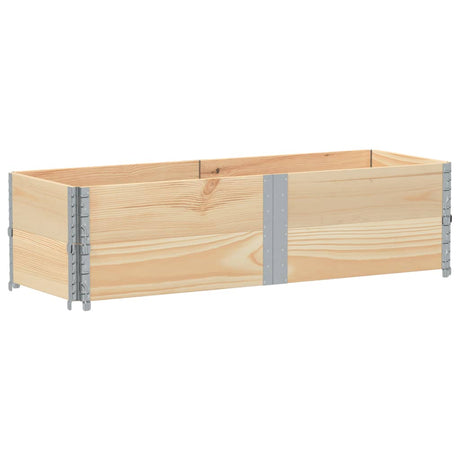 Nadstawki paletowe Vidaxx 2 szt. 150x50 cm z litego drewna sosnowego