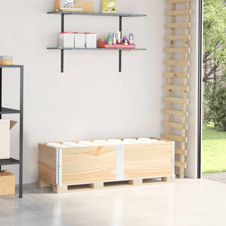 Nadstawki paletowe Vidaxx 2 szt. 150x50 cm z litego drewna sosnowego