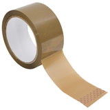 Taśmy pakowe Vidaxl 12 szt. 48 mm x 66 m brązowe