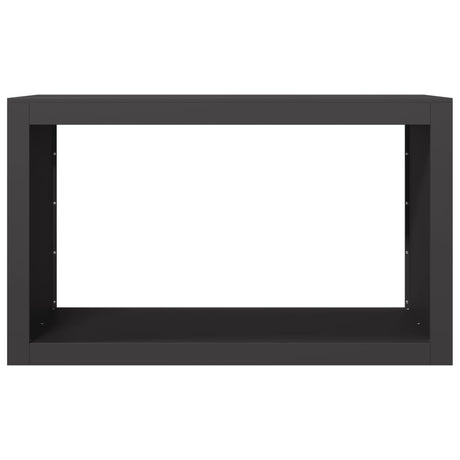 Stojak na drewno opałowe Vidaxx 100x40x60 cm stal czarny