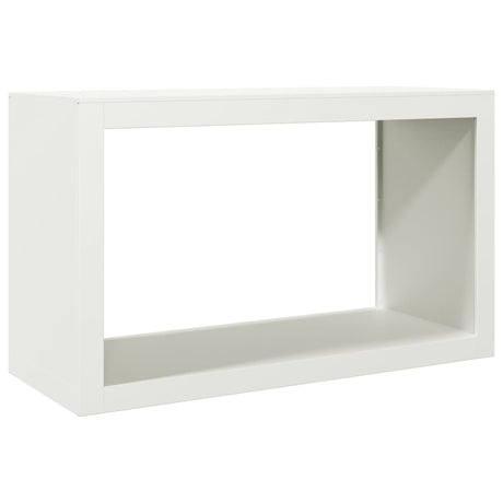 Stojak na drewno opałowe Vidaxx 100x40x60 cm stalowo-biały