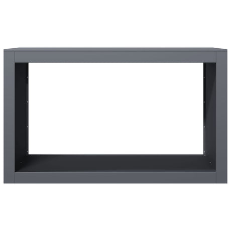Stojak na drewno opałowe Vidaxx 100x40x60 cm stal antracyt