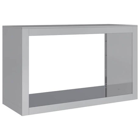 Stojak na drewno opałowe Vidaxx 100x40x60 cm, stal ocynkowana