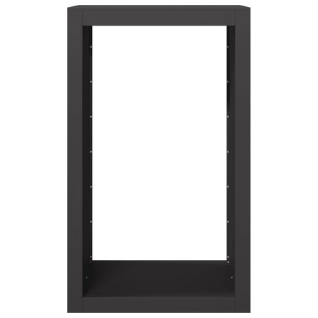 Stojak na drewno opałowe Vidaxx 60x40x100 cm stal czarny
