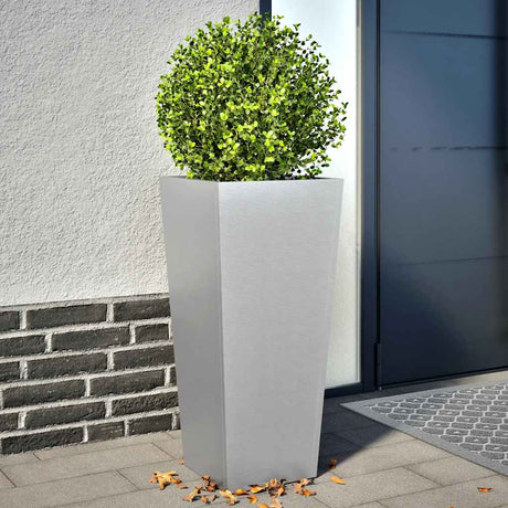 Donice Vidaxx 2 szt. 35x35x75 cm stal ocynkowana