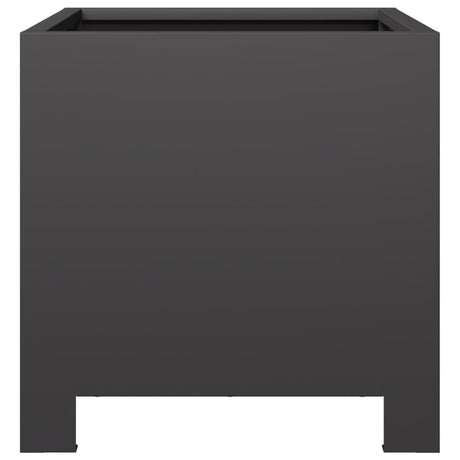 Sadzarka Vidaxx 30x30x30 cm stalowa czarna
