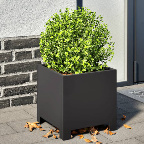 Sadzarka Vidaxx 30x30x30 cm stalowa czarna