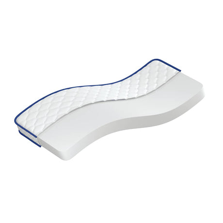 Vidaxl traagschuimmatras 80x160x17 cm zacht wit