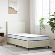 Vidaxl traagschuimmatras 100x200x17 cm zacht wit