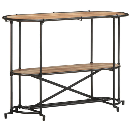 Vidaxl wandtafel 110x42x76 cm massief acaciahout