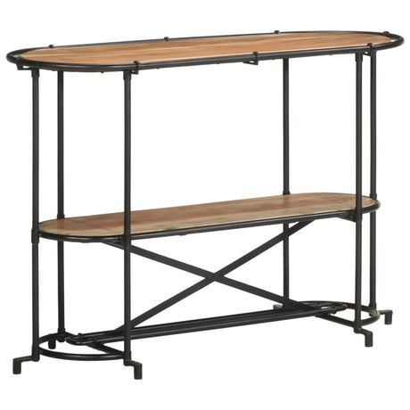 Vidaxl wandtafel 110x42x76 cm massief acaciahout