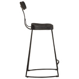 Vidaxl barkrukken 2 st 49x43x88 cm massief mangohout zwart